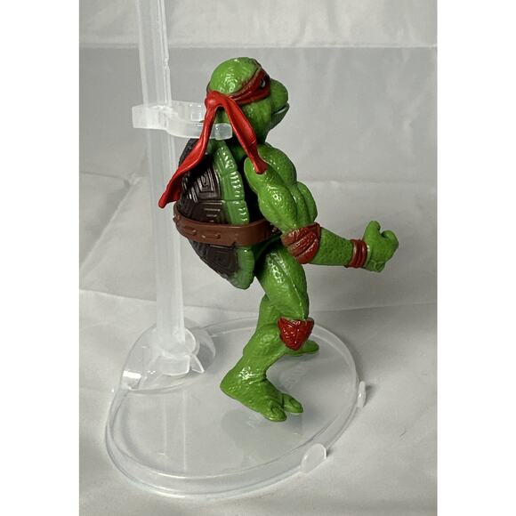 1992 TMNT Movie Star Raph Raphael Teenage Mutant Ninja Turtles Figure Vintage - Picture 3 of 7